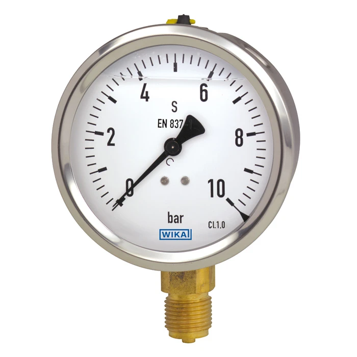 Manometer WIKA Ø63 -1/+15 Brass